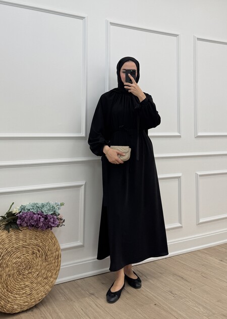Aly elbise - Siyah
