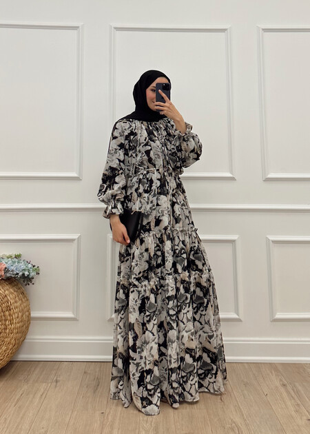 ANNA ELBİSE - Siyah