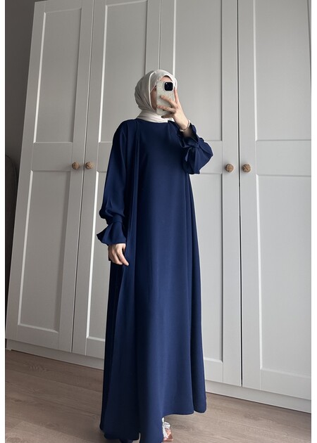 Sley Abaya - Lacivert