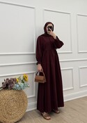 Marvel Elbise - Bordo