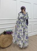 Alaçatı elbise - Lila