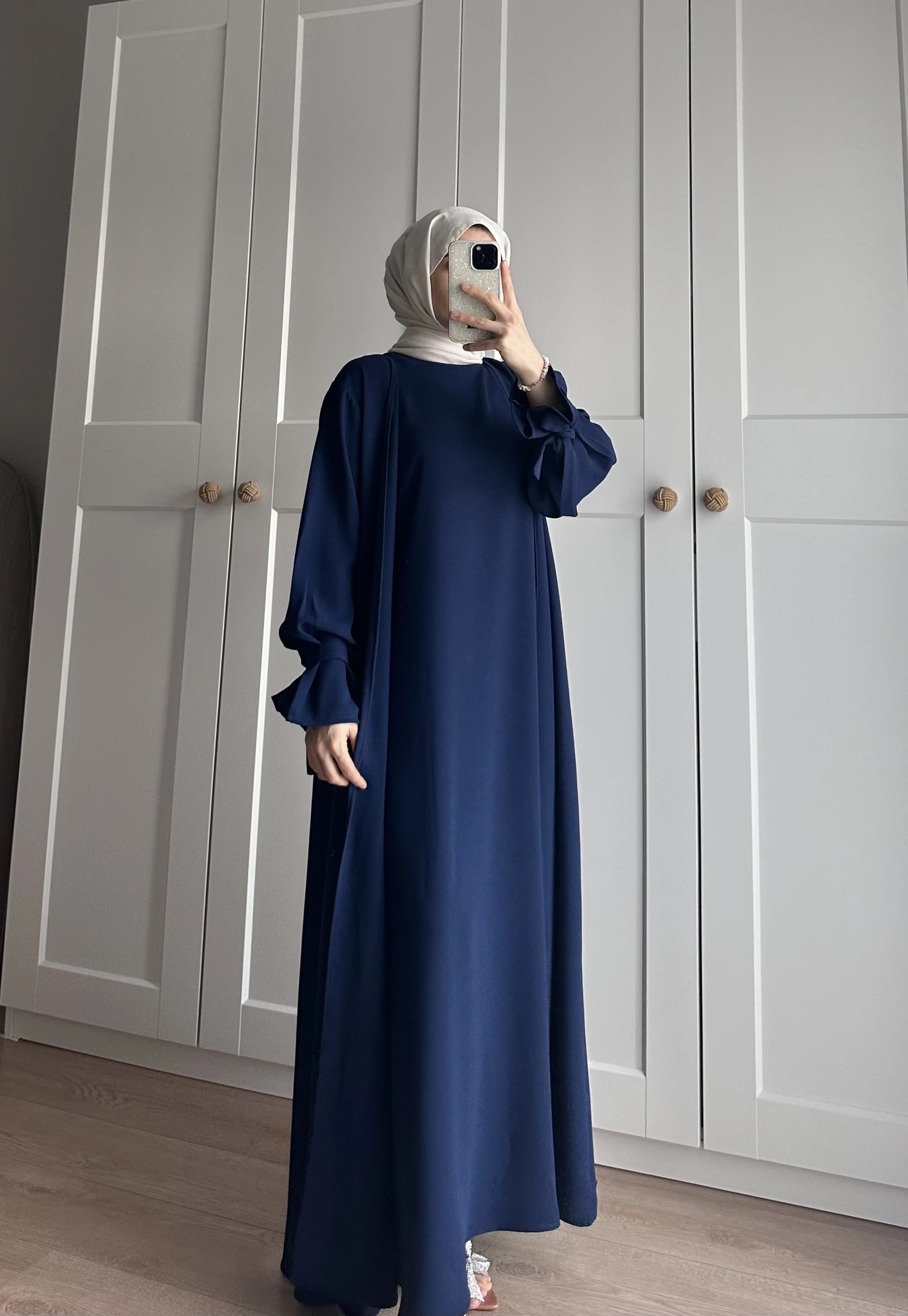 Sley Abaya | Lacivert