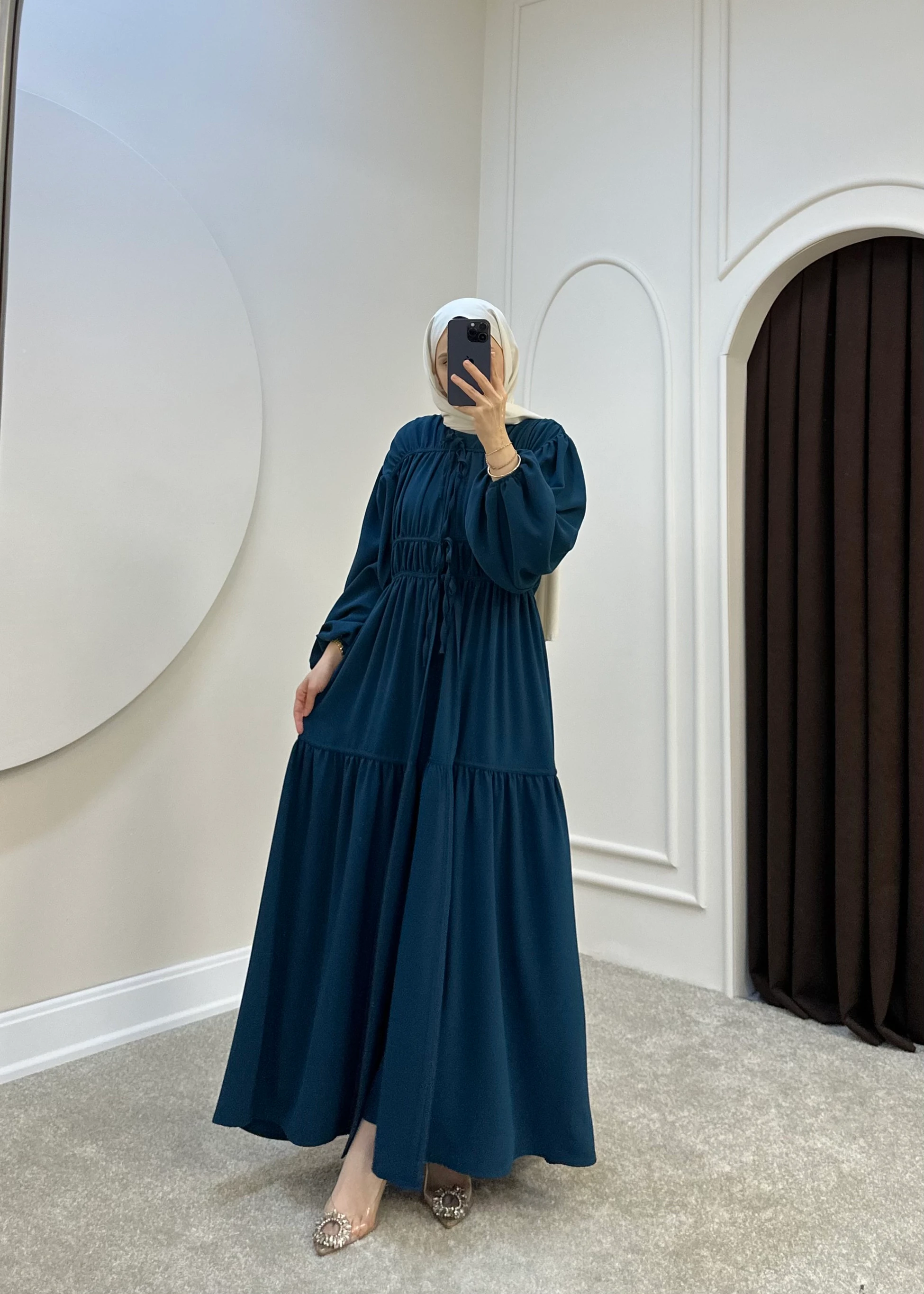 555 - Vionna Abaya | Petrol